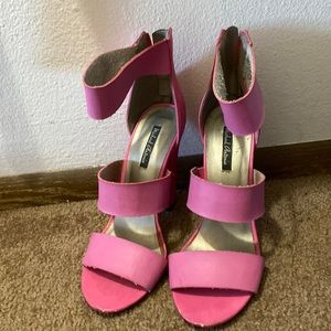 Pink heels